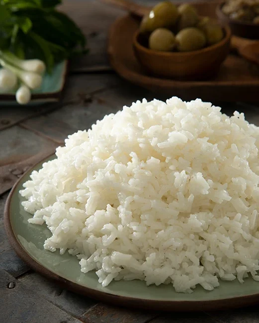 Plain rice