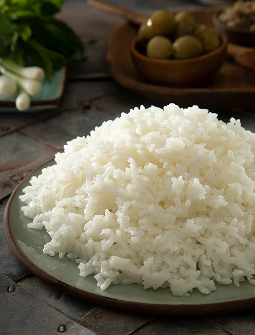 Plain rice